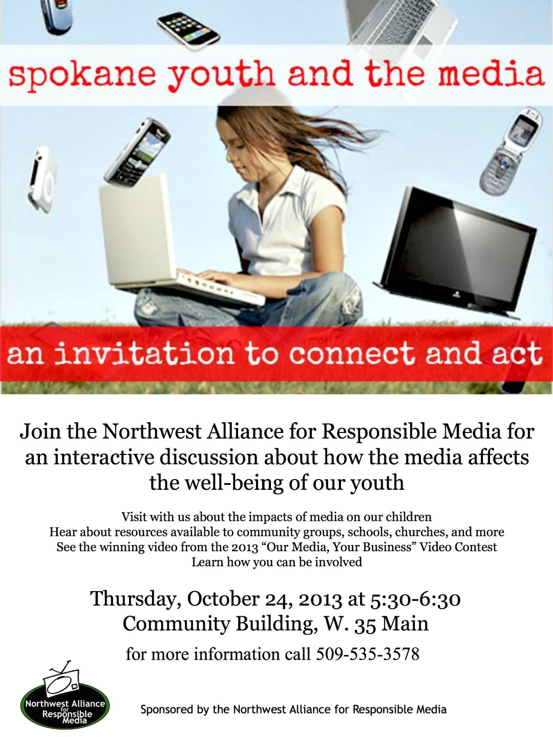 Spokane Youth and the Media - An Invitation to Connect and Act